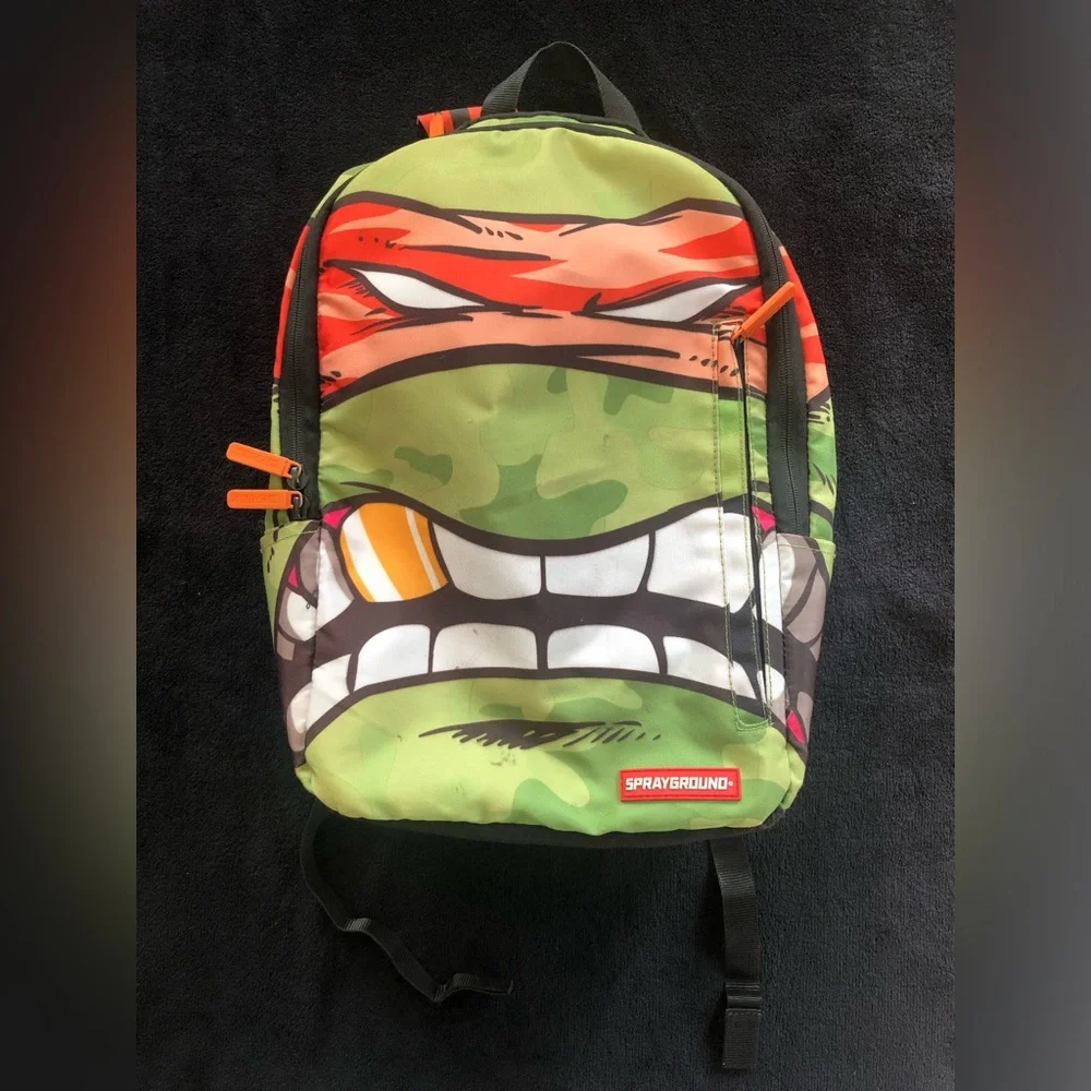 Sprayground x Teenage Mutant Ninja Turtles  Michelangelo Backpack TMNT